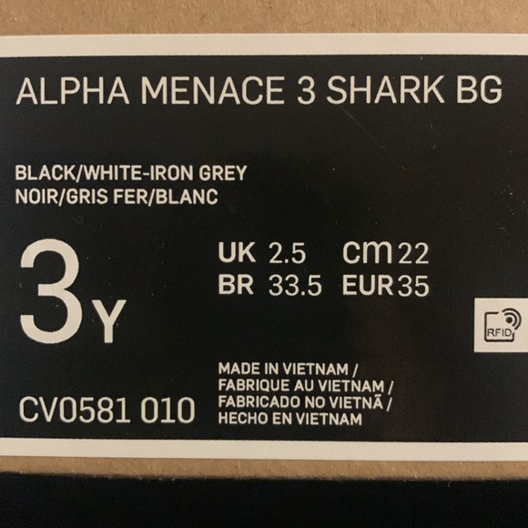 Alpha Menace 3 Shark BG size 3y - Picture 4 of 5